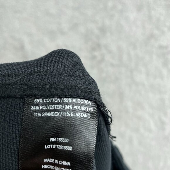 NWOT 32 Degrees Cool Ankle Length Women's M Black Stretch Pants 1603 - Picture 10 of 11